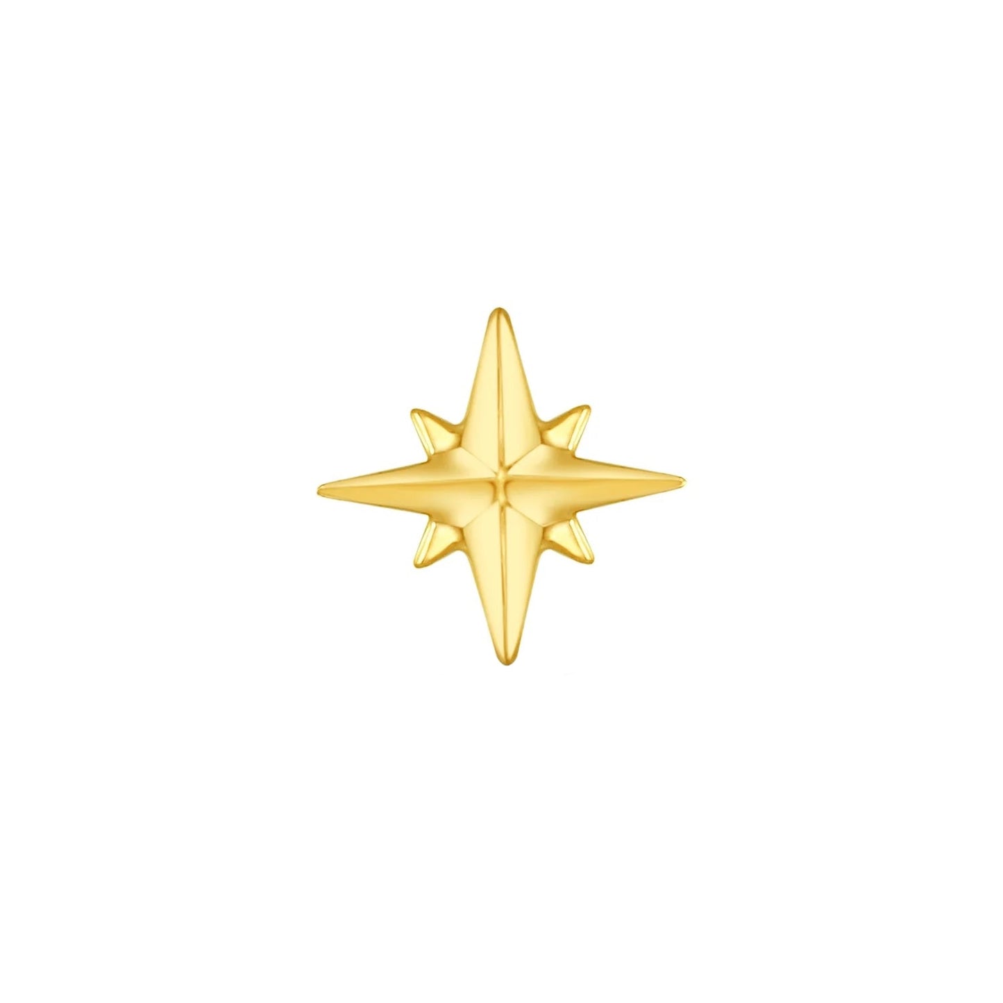 14k Gold Shining Star