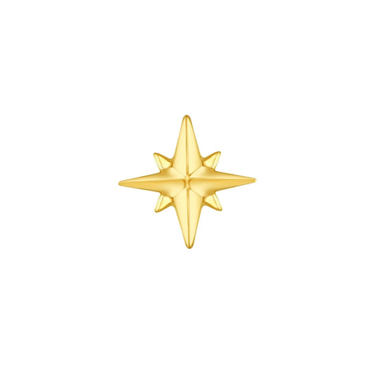 14k Gold Shining Star
